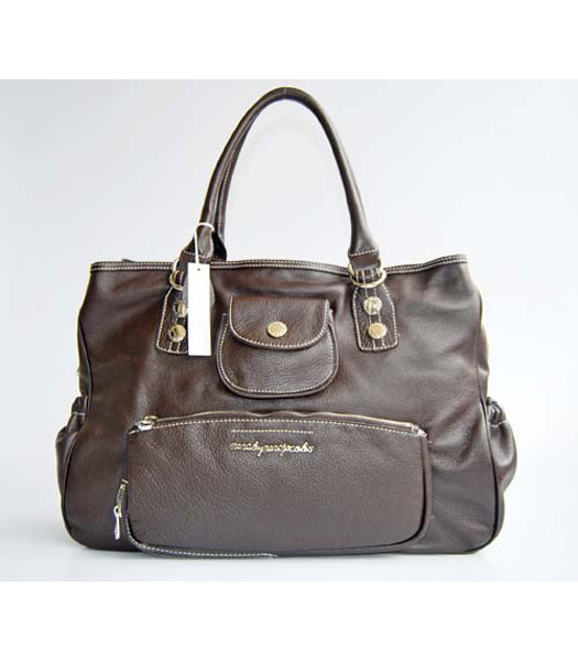 Marc by Marc Jacobs Overnight Bag oversize in caffè scuro
